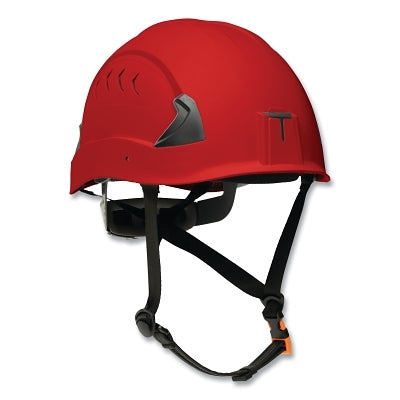 CH-2-400V Climbing Style Vented Hard Hat, 6-Point Rapid Dial, Red