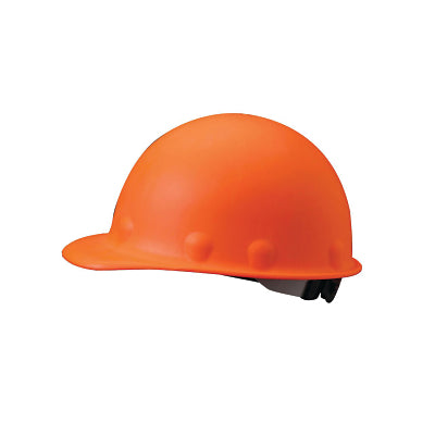 Roughneck P2 Cap Style Hard Hat, 8 Point, Cap, Orange