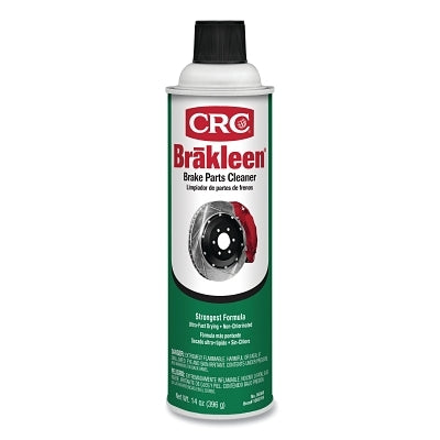 Brake Parts Cleaner, 14 oz Aerosol Can, Solvent Odor, Non-Chlorinated, High Strength