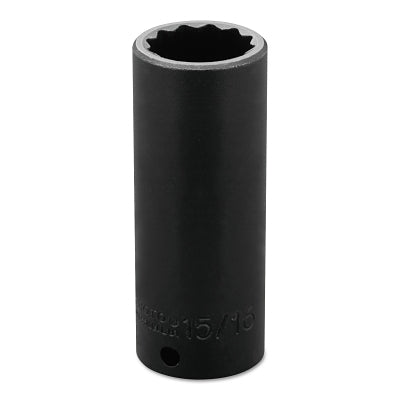 Torqueplus Deep Impact Sockets 1/2 in, 1/2 in Drive, 15/16 in, 12 Points