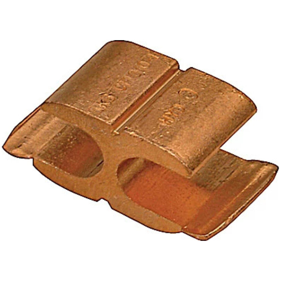 Copper H-Type Compression Connector Main: 4/0, 3/0, 2/0 Stranded Copper,  Tap: 4 Stranded Copper