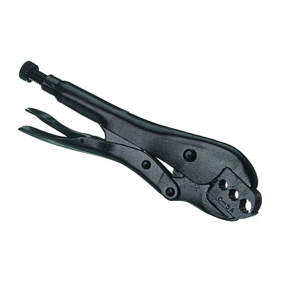 Hand-Held Ferrule Crimp Tool, for 3/16 in, 1/4 in Hoses, Black
