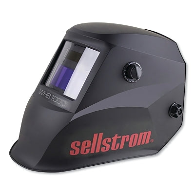 Advantage Series ADF Welding Helmet, 9 to 13 Lens Shade, Black, 3.54 in x 1.57 in Window