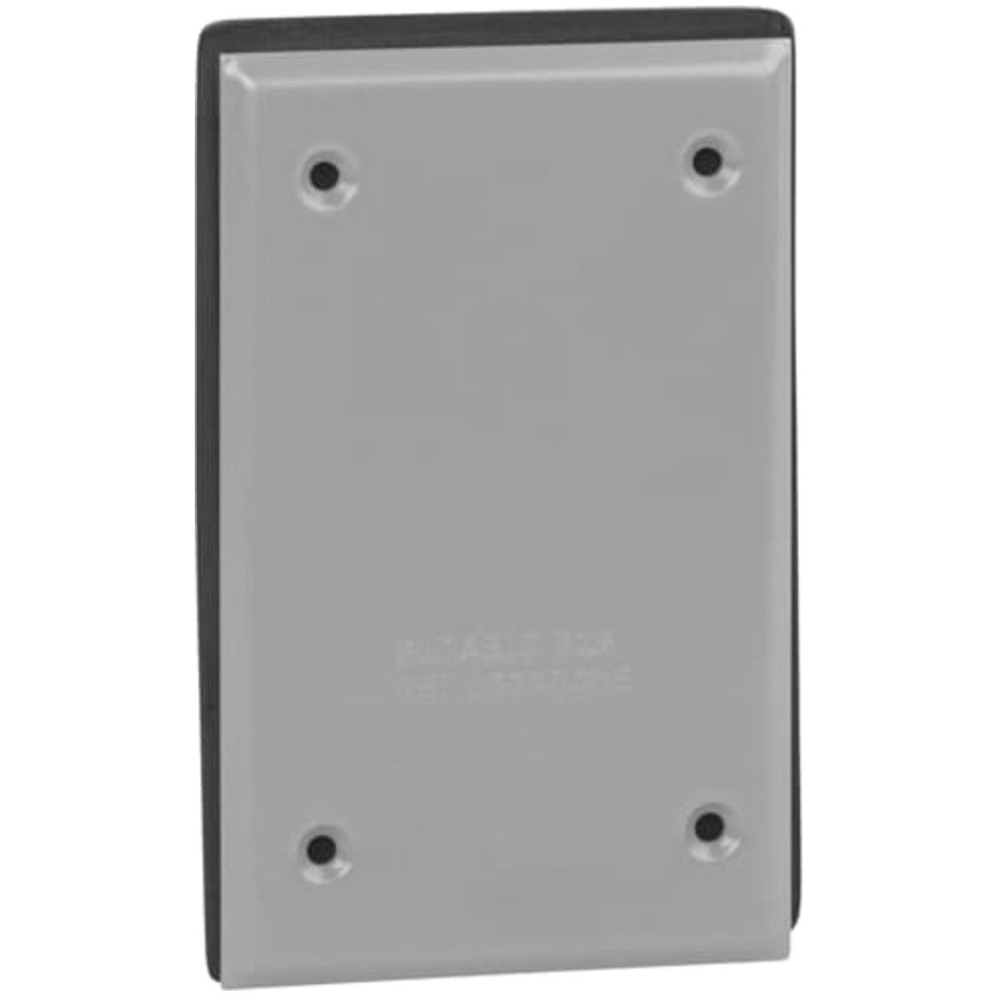 Box-Mount 1-Gang Blank Weatherproof Cover