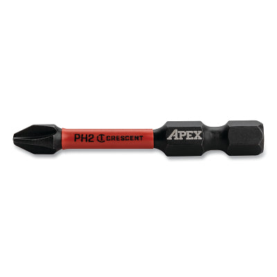 VORTEX Impact Power Bit, Phillips, #3 x 2 in, 25 EA/PK