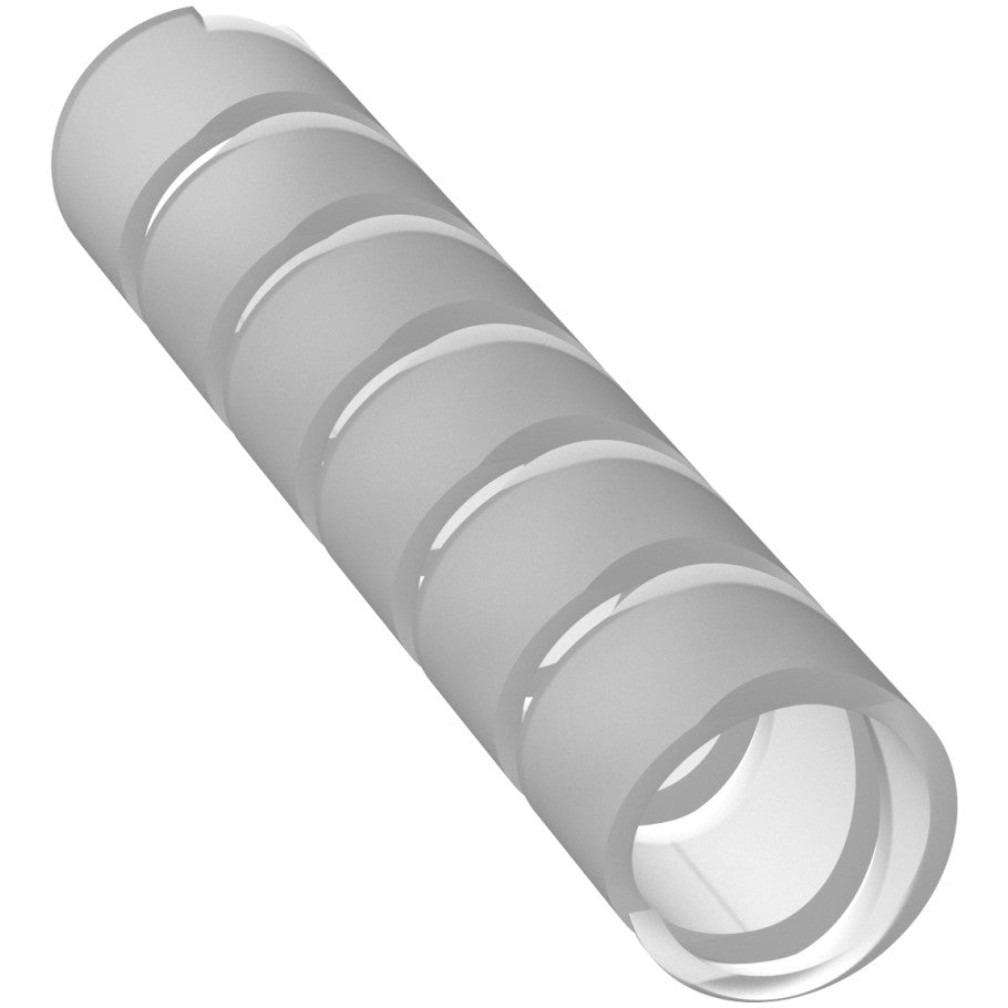 T50T-Q Spiral Wrap, Natural, UV TFE, 0.375" Min Dia., PK1