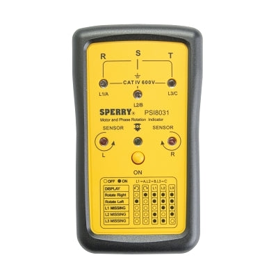 Phase Sequence & Open Phase Indicators, 600 VAC