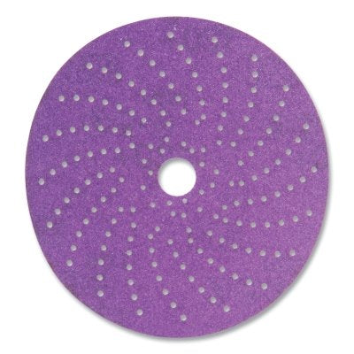 3M 051131-31372 Cubitron II Hookit Clean Sanding Abrasive Disc, 737U, Precision Shaped Ceramic, 6 in dia, 120+ Grade