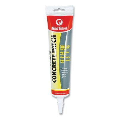 Pre-Mixed Concrete Patch Squeeze Tube, 5.5 fl oz, Gray