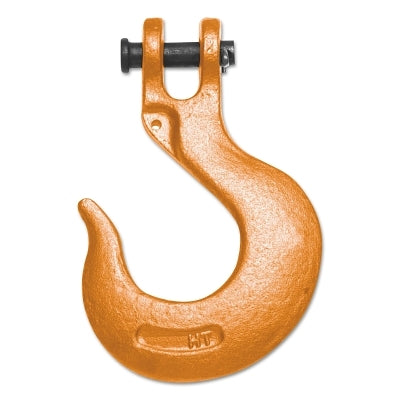 473 Series Clevis Grab Hook, 5/16 in, 5100 lb, Orange Powder Coat