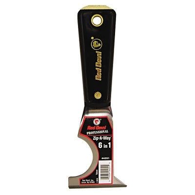 Painter's 6-in-1 Tool,  2-1/2 in Wide, Stiff Blade