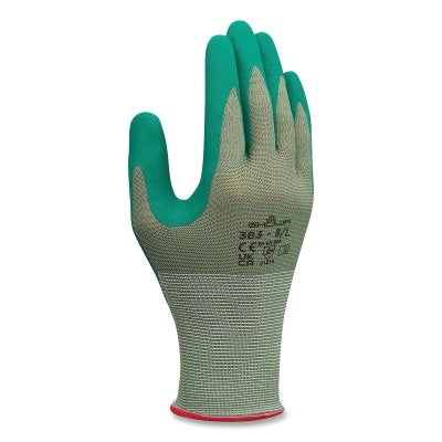 383 Biodegradable Working Glove, Large, Green