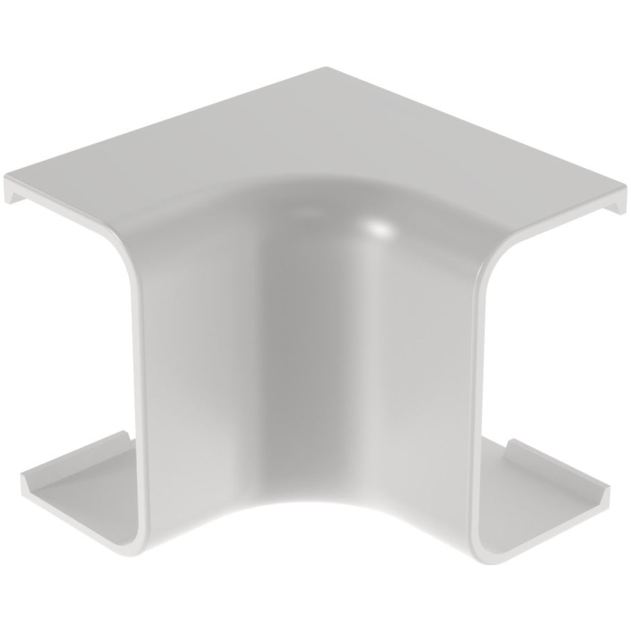 LD10 Non-Metallic Surface Raceway Inside Corner Fitting, White