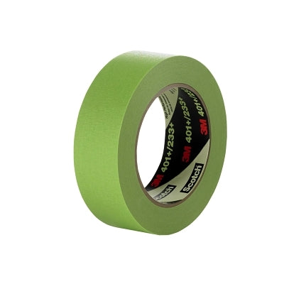 3M 051115-64761 401+ High Performance Masking Tape, 24 mm x 55 m, Green