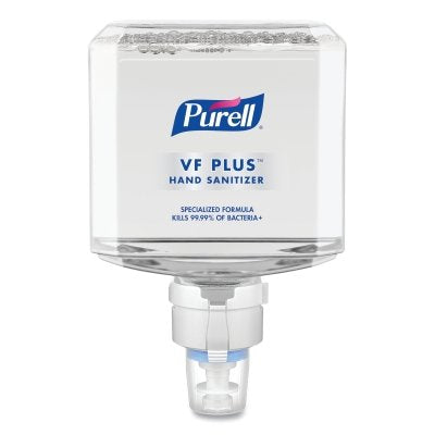 VF PLUS Hand Sanitizer Gel Refill, 1200 mL, Alcohol Odor, for ES8 Dispenser