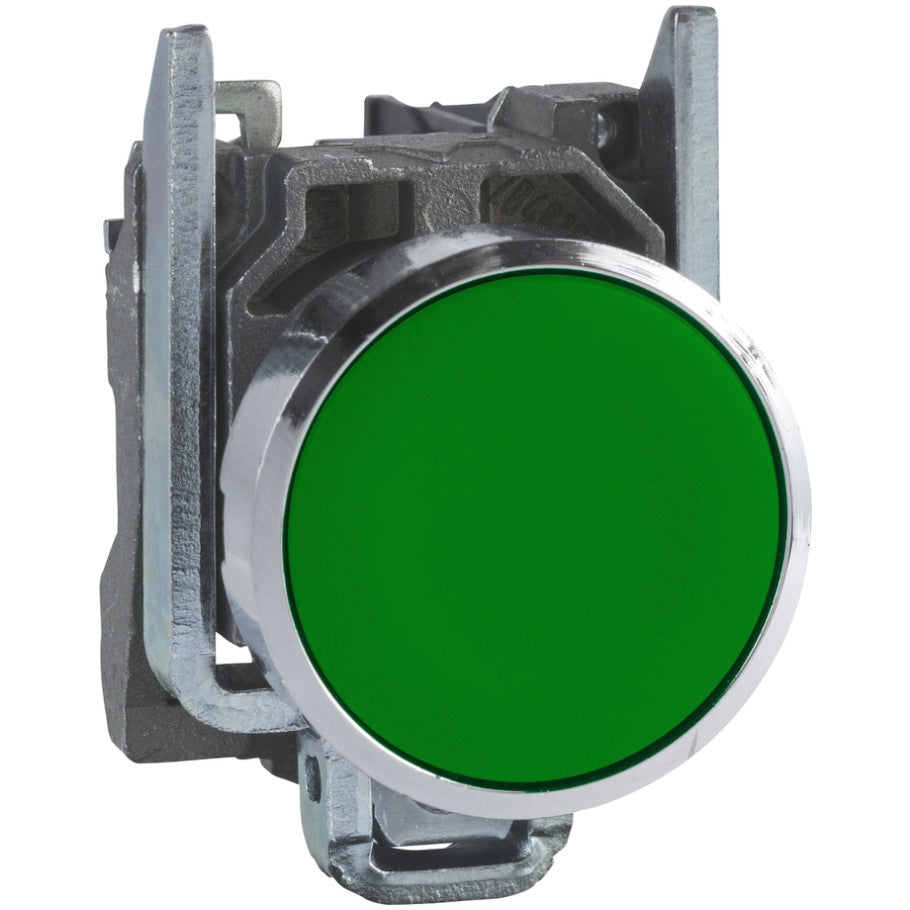 Green Flush Non-Illuminated Momentary PushButtons