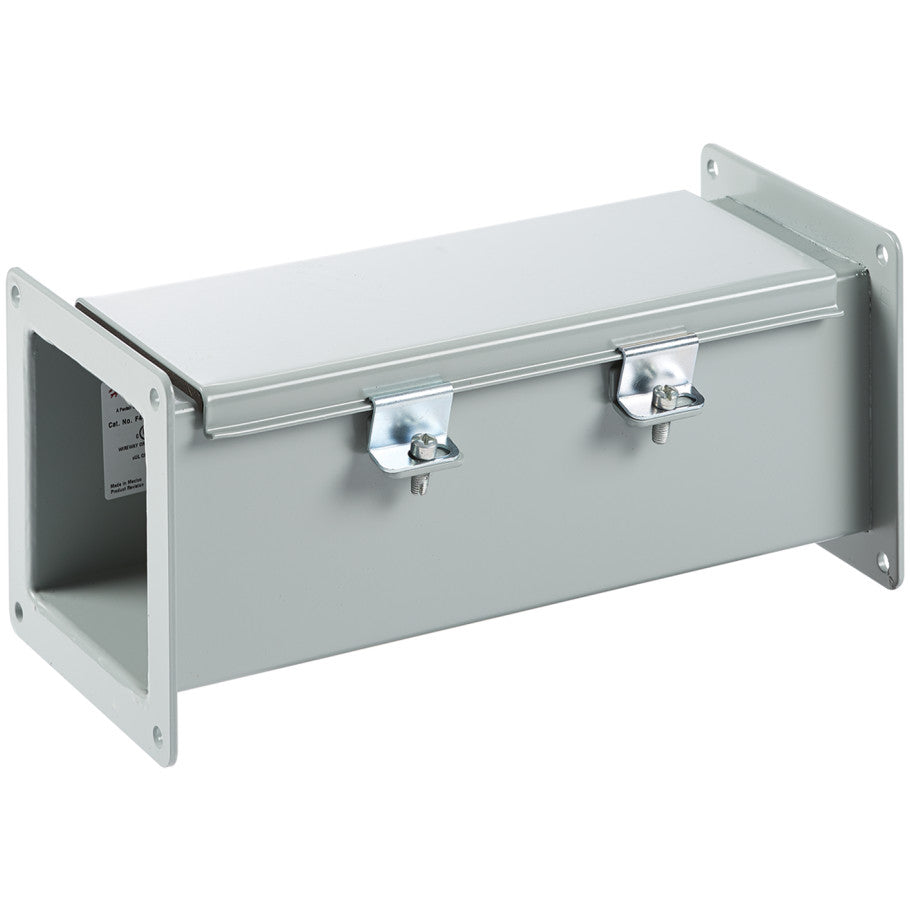 Type 12 Wireway Straight Section, 4 in. H x 4 in.W x 12 in.D
