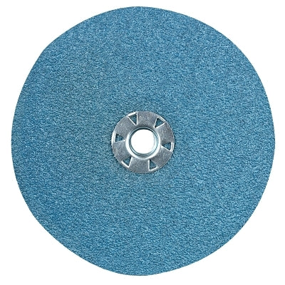 Resin Fibre Discs, Zirconia, 7 in Dia., 36 Grit