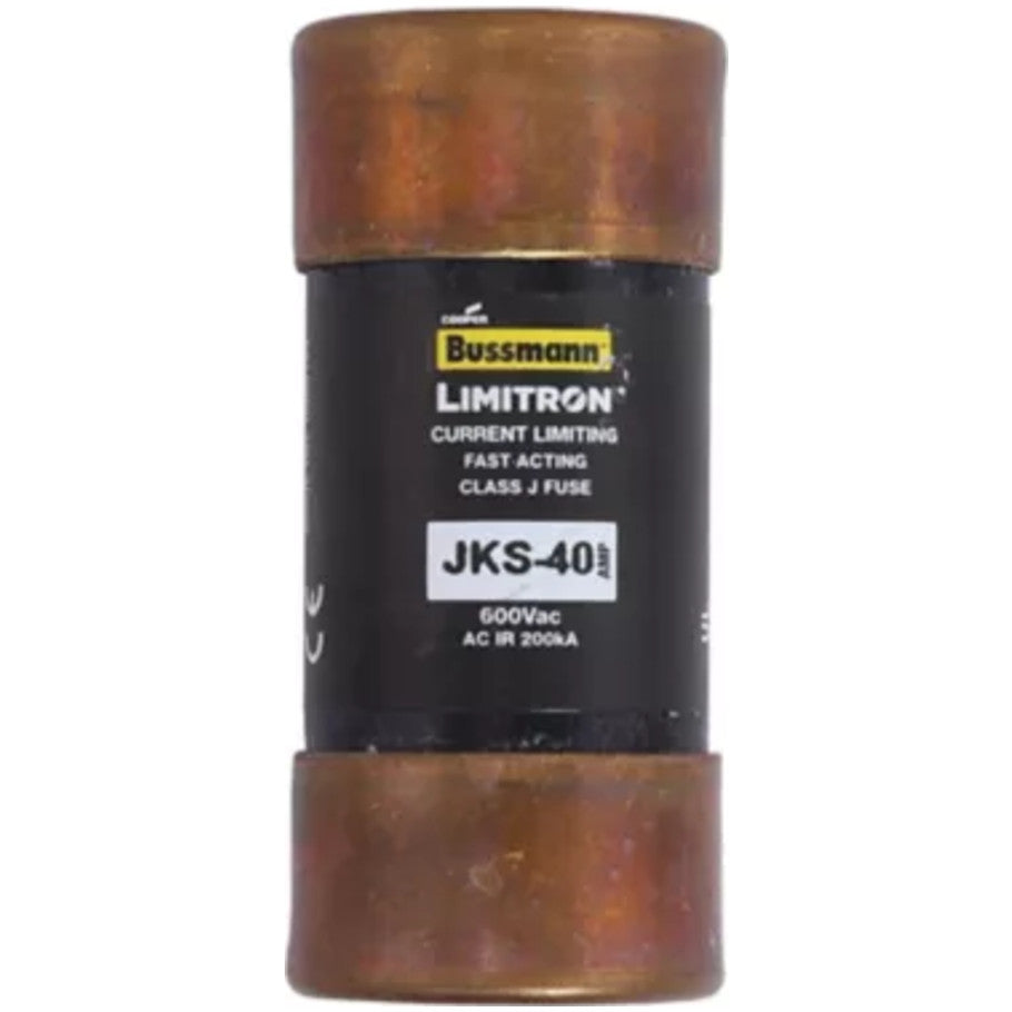 Limitron JKS Series Class J Fast Acting Fuse, Current-Limiting, 40A, 600V