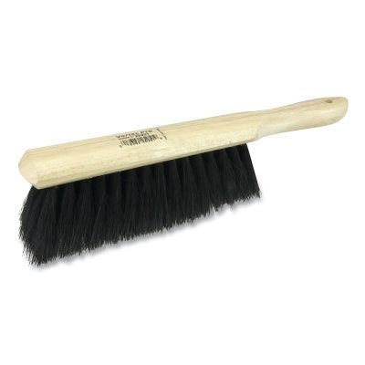 Counter Duster, 13-1/4 in Hardwood Block, 2-1/2 in Trim L, Black Tampico Fill
