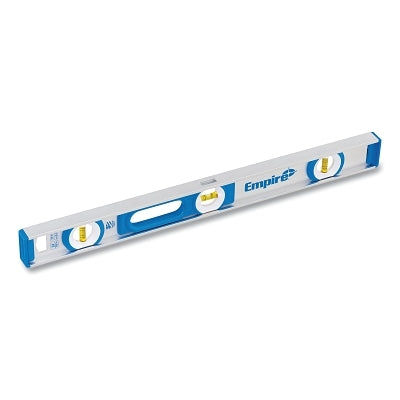 500 Series Non-Magnetic I-Beam Level, 24 in L, 3 Vials, Aluminum