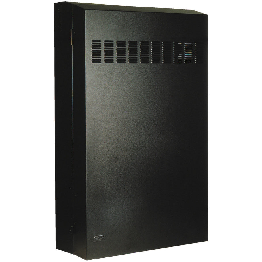 RE-BOX Remote Equipment Cabinet, Pre-Configured, Black, 5 RU, 24.2 W x 10 D x 32 in. H