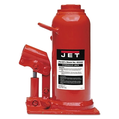 JHJ Series Heavy-Duty Industrial Bottle Jack, 5-1/2 in W x 7-1/8 in L x 10-5/8 in H, Standard, 22-1/2 ton