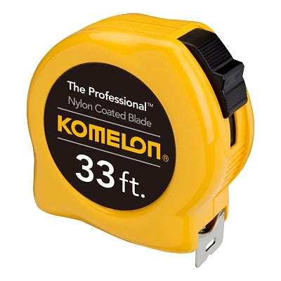 Professional Series Power Tape, 1 in W x 33 ft L, SAE, Nylon Coated Yellow Blade, Hi-Viz Orange/Black Case