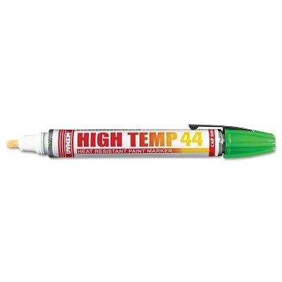 High Temp 44 Marker, Valve Action, Green, Medium