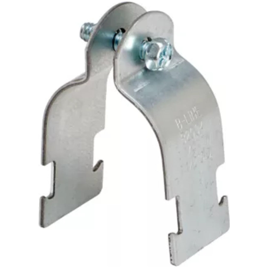 2" PIPE/CONDUIT CLAMP, RIGID, 2", PRE-ASM, SSL 316