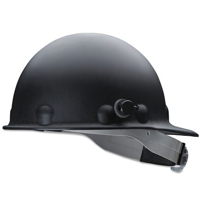 Roughneck P2 Hard Cap, 8-point Ratchet, Quick-Lok, P2HN, Black