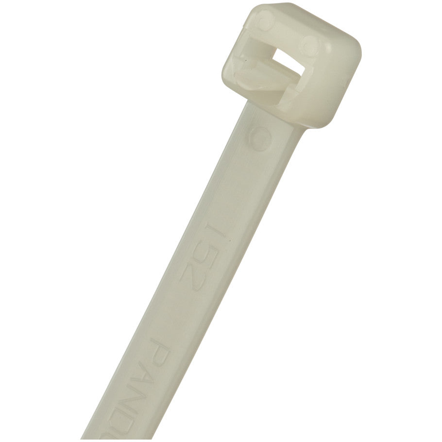Pan-Ty PRT2S-M Releasable Cable Tie, PA6.6, 7.4"L, 50lb, PK1000