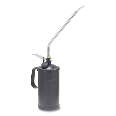 Heavy Duty Pump Oiler, 1 qt, Lever Action, 12 in Angle Spout, Copper Bronze