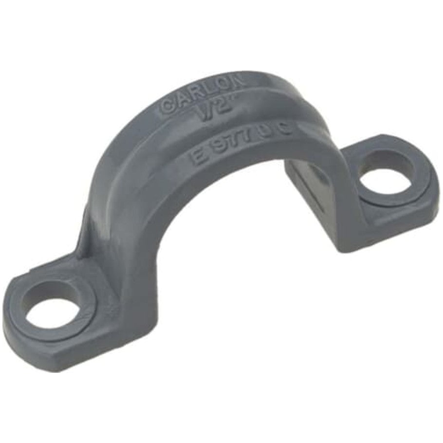 Carlon 2-Hole PVC Conduit Clamp, 1-1/2 in.