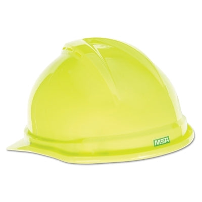 V-Gard 500 Protective Caps, 4 Point Fas-Trac III, 6 1/2 - 8, Hi-Viz Yellow Green