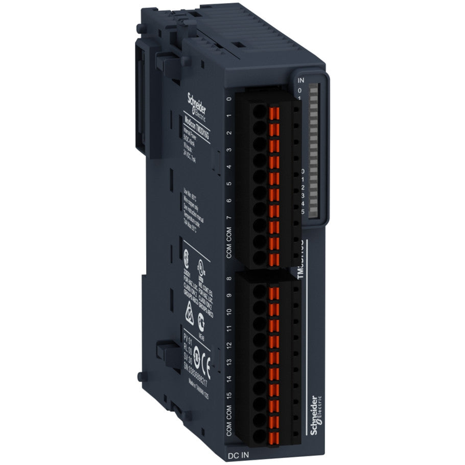 Modicon TM3 - 16 inputs (spring) 24Vdc