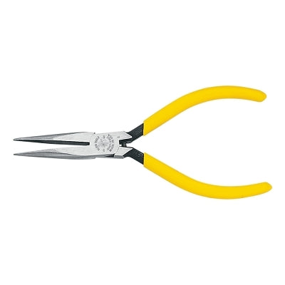 Midget Slim Long-Nose Pliers, Straight, Forged Steel, 4.82 in OAL
