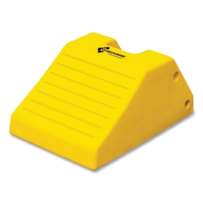 Heavy Duty Wheel Chock, 22 in, Yellow