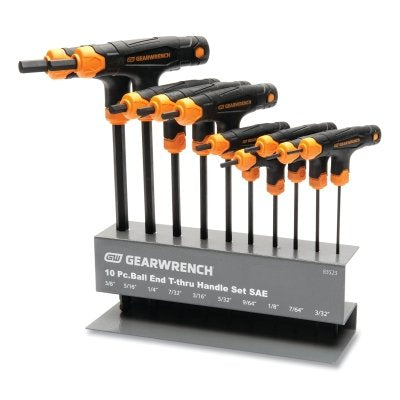 10 pc. Ball End T-Handle Hex Key Set