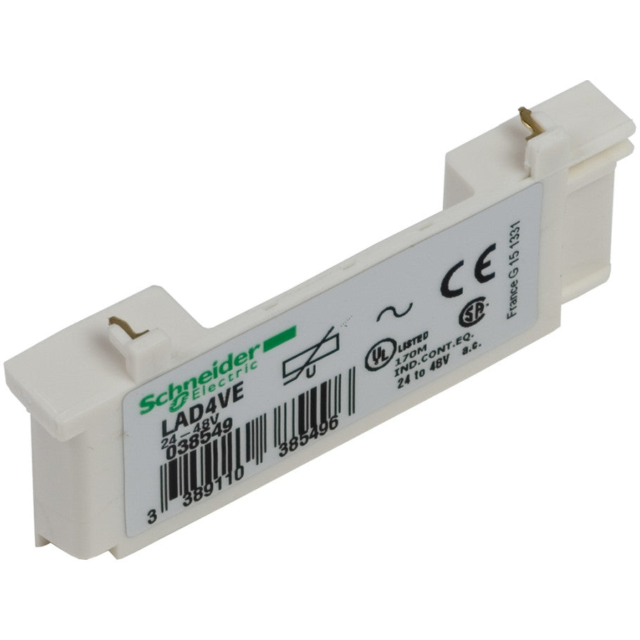 TeSys D - suppressor module - varistor - 24...48 V AC