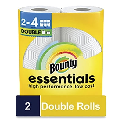 Essentials Kitchen Roll Paper Towel, 2-Ply, 6 in W x 11 in L, 108 Sheets/Roll
