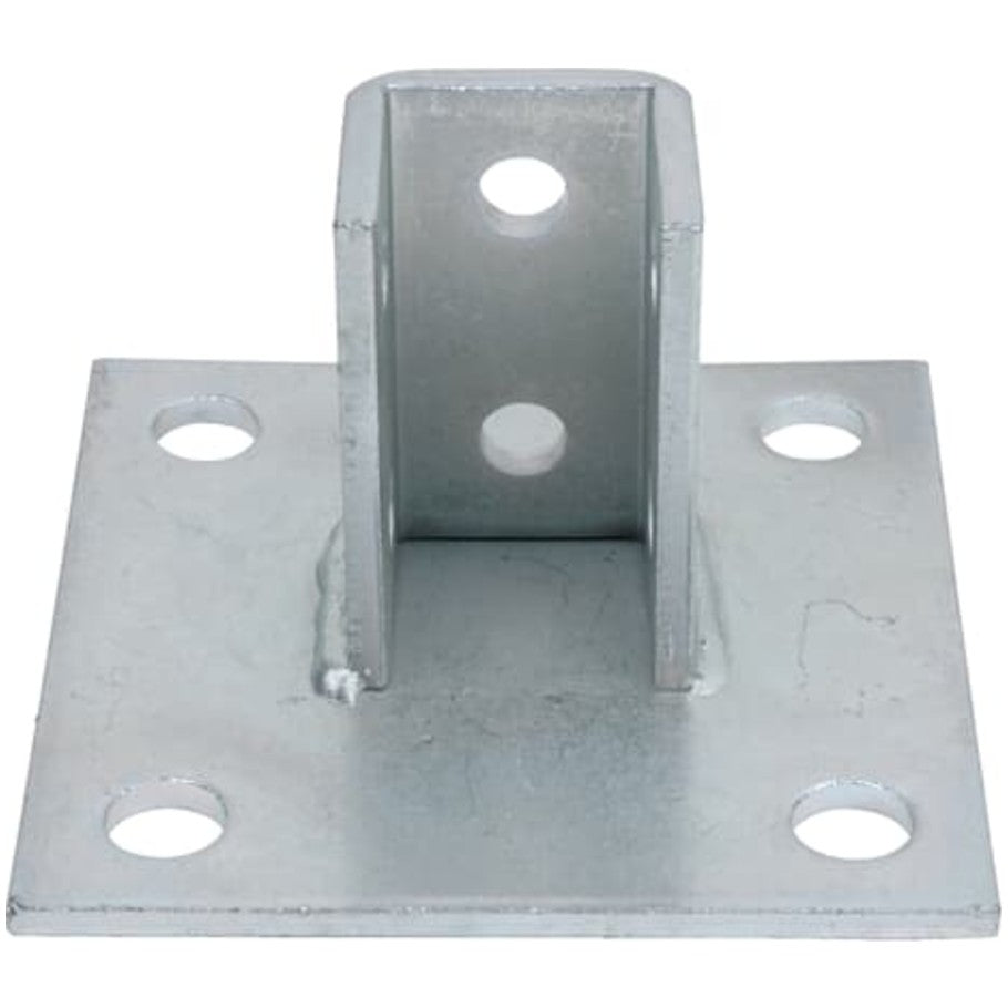 Square Post Base, 4 hole, 3-1/2 in. H.