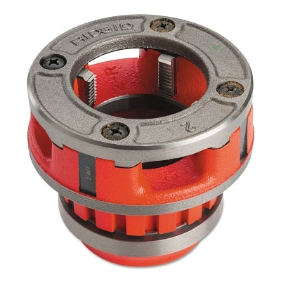 Manual Threader Die Head, 2 in NPT, Alloy Steel, 12-R