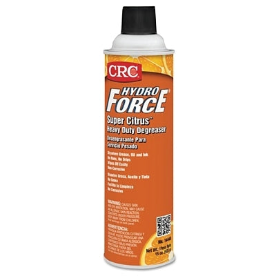 Super Citrus Heavy-Duty Degreasers, 16 oz Aerosol Can