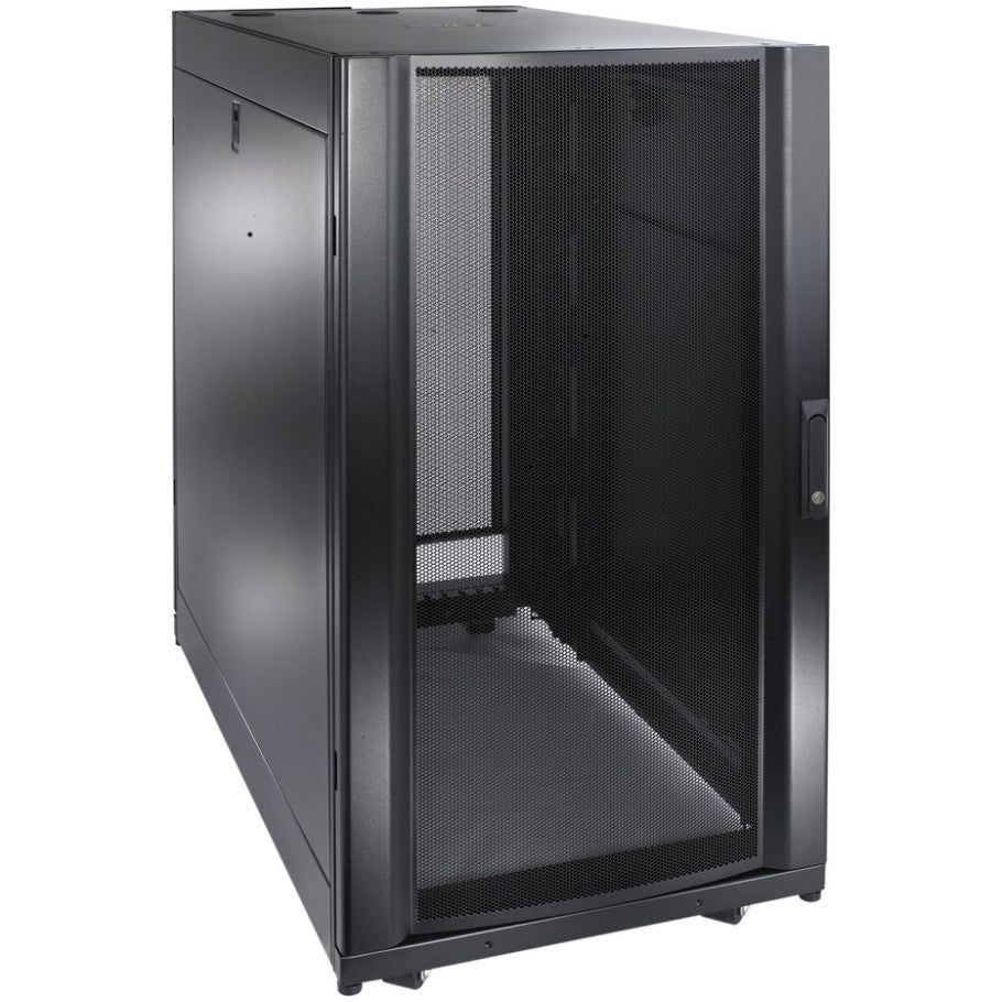 NetShelter SX Network Cabinet, 24 RU, 47.19 H x 23.62 W x 42.13 in. D