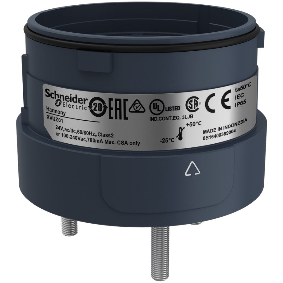 Harmony XVU Fixing Unit, 60 mm Diameter, Black, Contains Base Unit