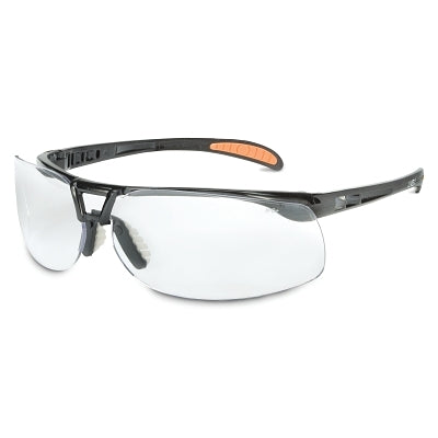 Protg Eyewear, Clear Polycarbonate Lens, HydroShield Anti-Fog Coating, Black Polycarbonate Frame