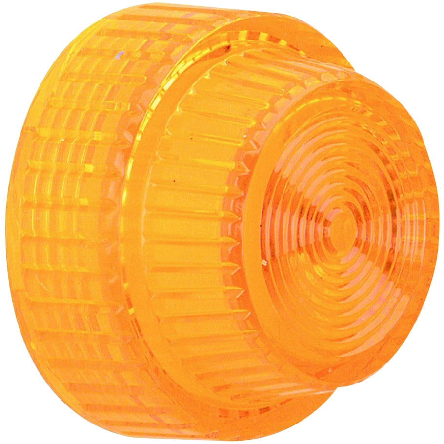 Plastic Fresnel Amber Pilot Light Lens