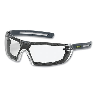 LT400G Anti-Fog Safety Glasses, Clear, TruShield, Gray