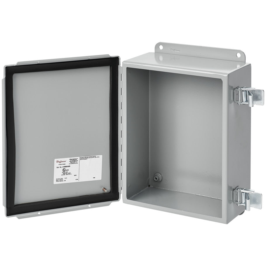 12 x 10 x 5 Type 12 Continuous Hinge Enclosure with Quick-Release Latch